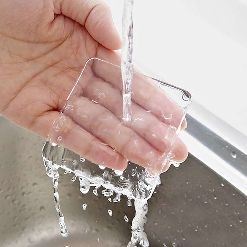 4 PCS Transparent Washing Machine Silicone Pad Anti Vibration Non-Slip Mat Shock Absorbing Pad(70...