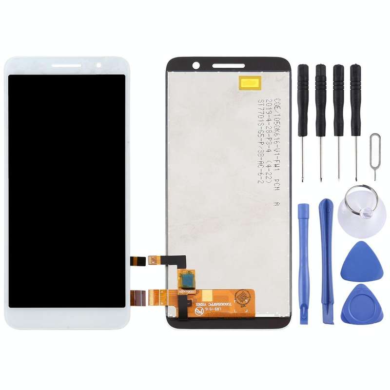 OEM LCD Screen for Vodafone Smart E9 Lite with Digitizer Full Assembly (White)