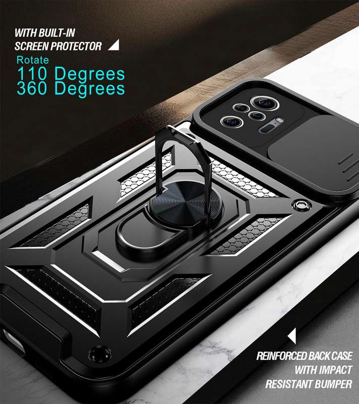 For Xiaomi Redmi Note 10 Pro Sliding Camera Cover Design TPU+PC Protective Case(Dark Green)