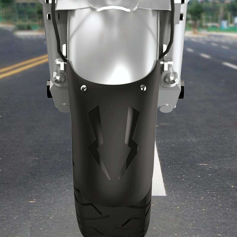 Motorcycle PP Modified Front Wheel Fender Dustproof Splash Flaps Mudguards Fender Guard, Style:03