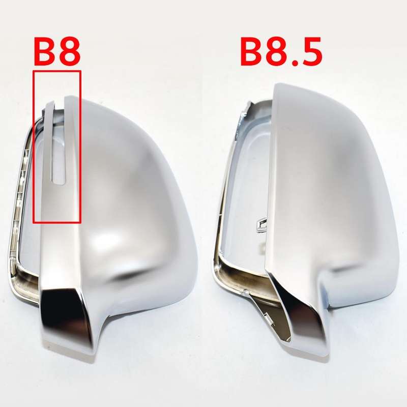 1 Pair For Audi A4 B8 Car Dynamic LED Turn Signal Light Rearview Mirror Flasher Water Blinker (Tr...