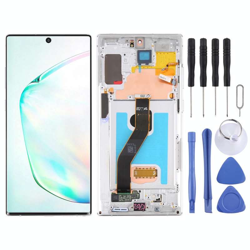 Original LCD Screen for Samsung Galaxy Note10+ 4G/Note10+ 5G SM-N976/N975 Digitizer Full Assembly...