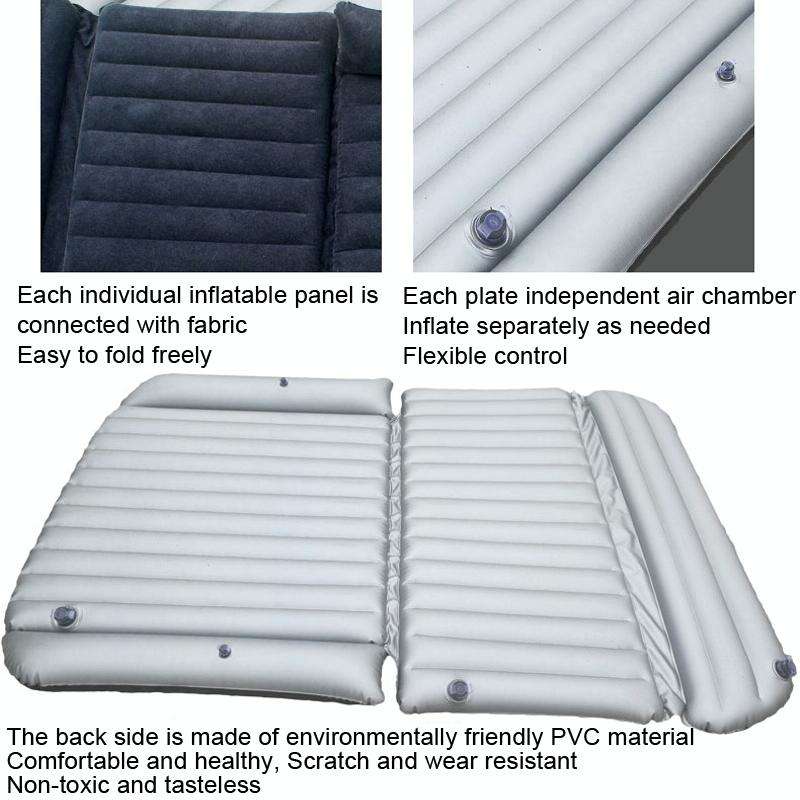 ZQ-418 SUV Rear Trunk Inflatable Bed Cushion Travel Universal Air Bed(Dark Green)