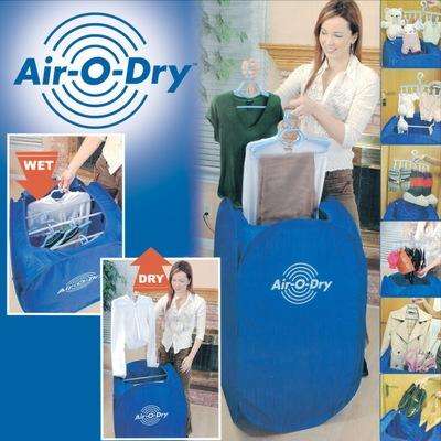 Foldable Free Installation Portable Household Mini Clothes Dryer(Blue)
