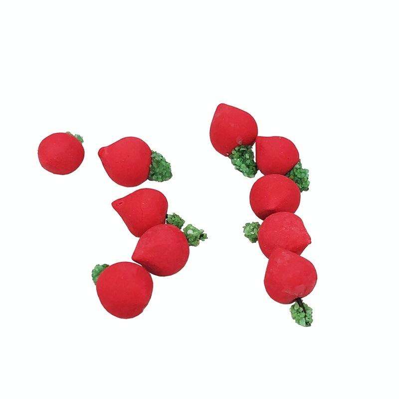 30 PCS / 3 Packs 1:12 Mini Doll House Food Play Kitchen Decoration Fruit Vegetable Miniature Carr...