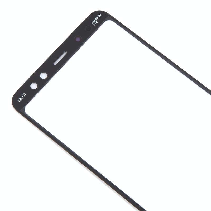 For Samsung Galaxy A8 2018 SM-A530F 10pcs Front Screen Outer Glass Lens with OCA Optically Clear ...