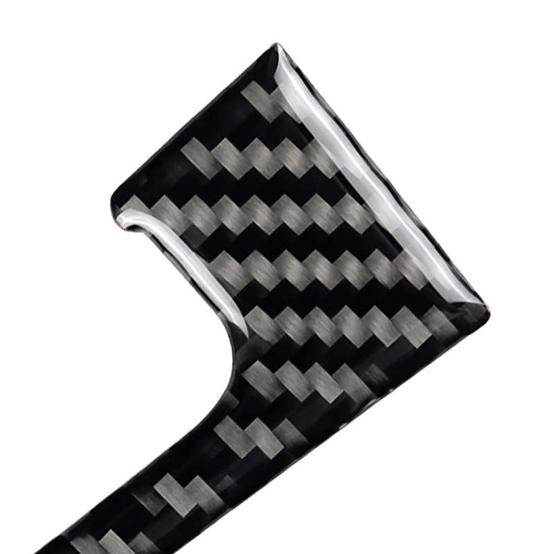 Car Carbon Fiber Gear Position Panel Frame Decorative Sticker for Volkswagen Golf 7 2013-2017, wi...