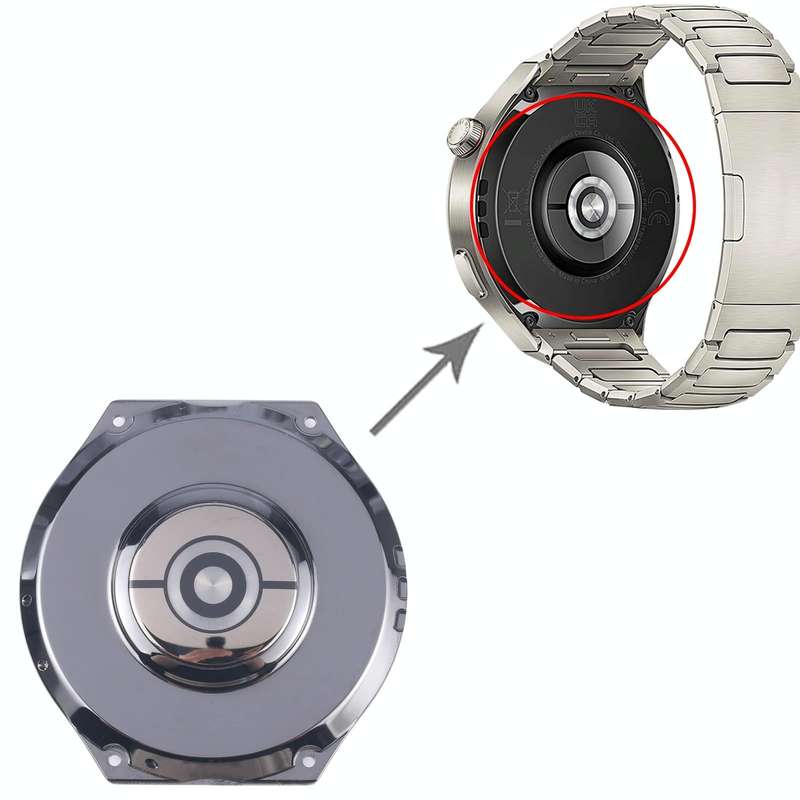 For Huawei Watch 4 Pro Original Rear Housing Cover(Black)