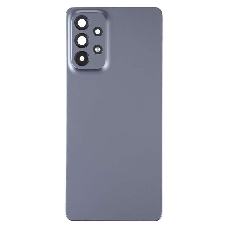 For Samsung Galaxy A73 5G SM-A736B Original Battery Back Cover with Camera Lens Cover(Black)