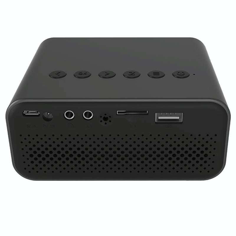 T500 1920x1080P 80 Lumens Portable Mini Home Theater LED HD Digital Projector Without Remote Cont...
