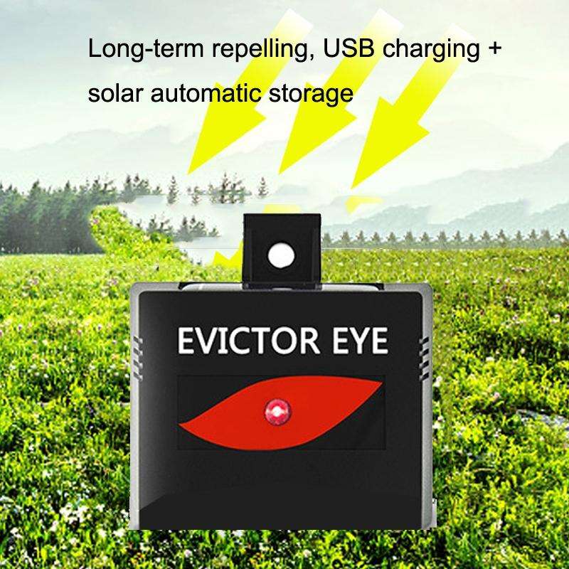 SK191 2pcs Solar Farm Wild Eagle Eye Animal Repeller