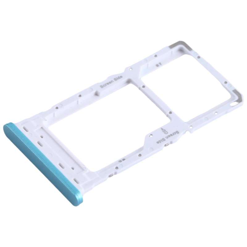 For Infinix Hot 11 2022 SIM Card Tray + SIM Card Tray / Micro SD Card Tray (Green)