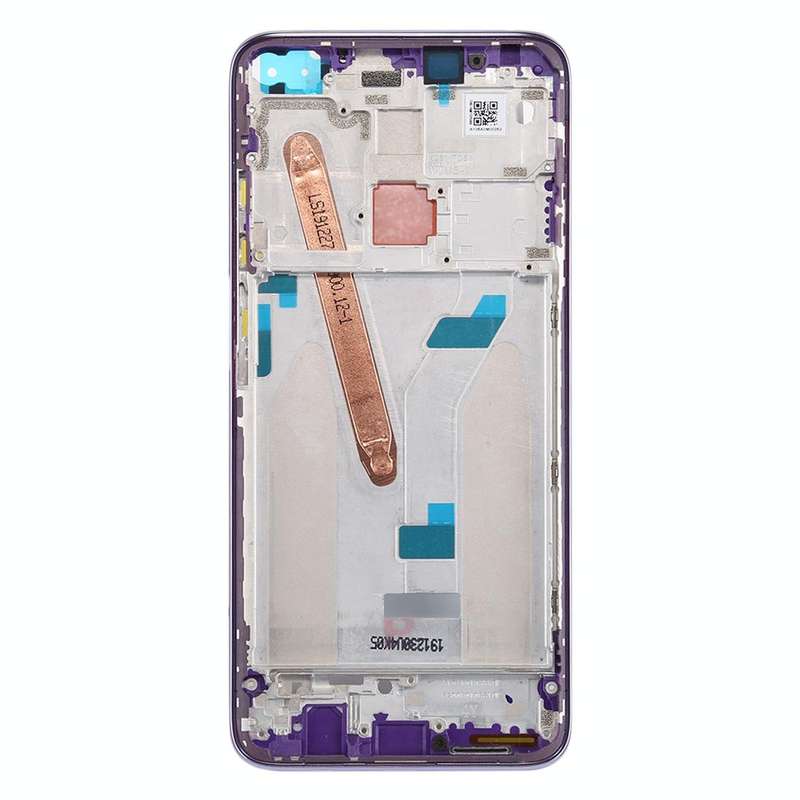 Front Housing LCD Frame Bezel Plate for Xiaomi Redmi K30 5G (Purple)