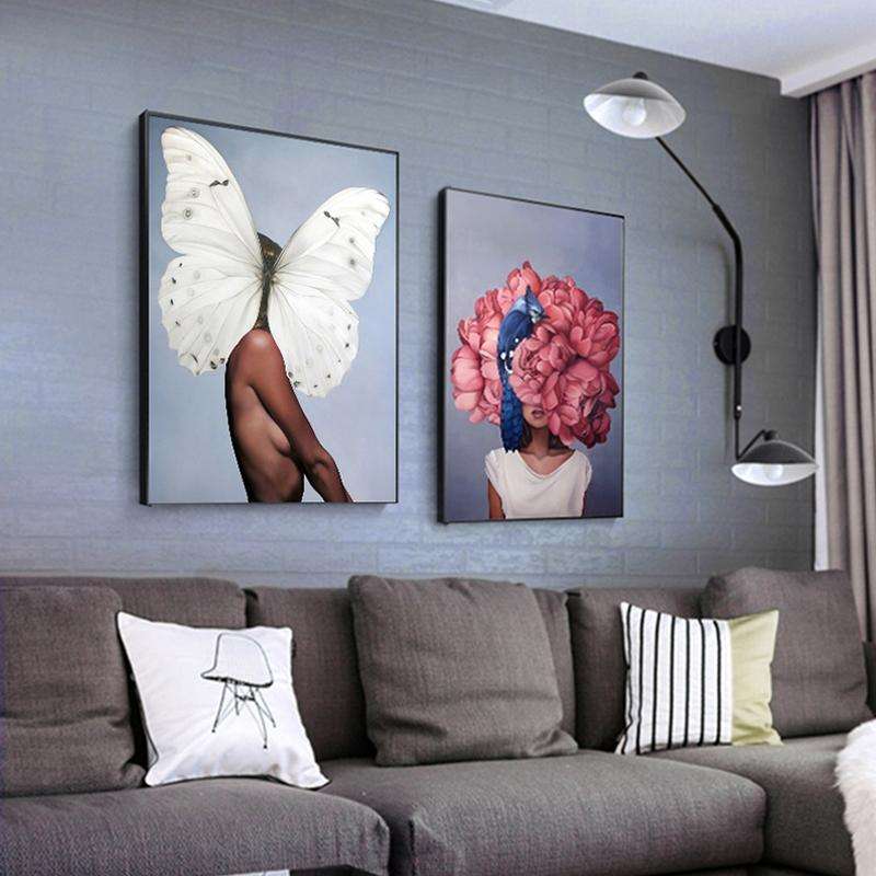 Creative Wall Art Printing Canvas Frameless Home Bedroom Decoration Painting, Size:1015cm(10)