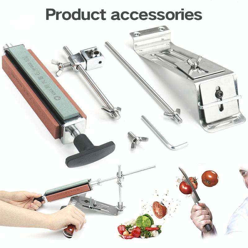 Kitchen Professional Sharpener Oil Stone Whetstone Kitchen Supplies(Silver)