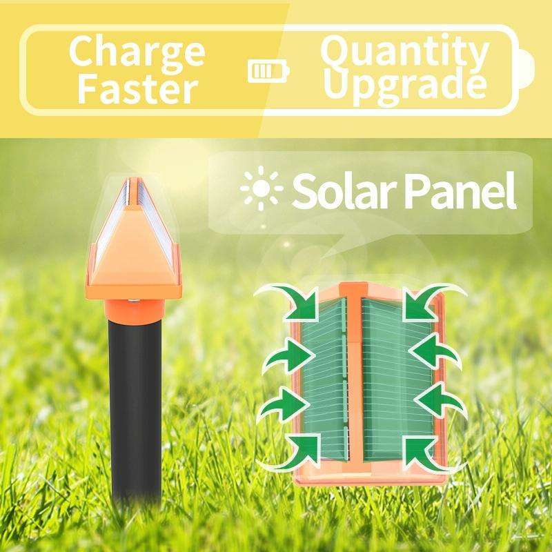 SJZ057 Outdoor IP66 Waterproof Solar Ultrasonic Rat Repeller Orchard Ultrasonic Animal Repeller(O...