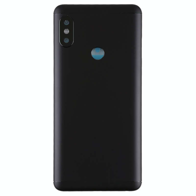 Back Cover with Camera Lens & Side Keys for Xiaomi Redmi Note 5(Black)