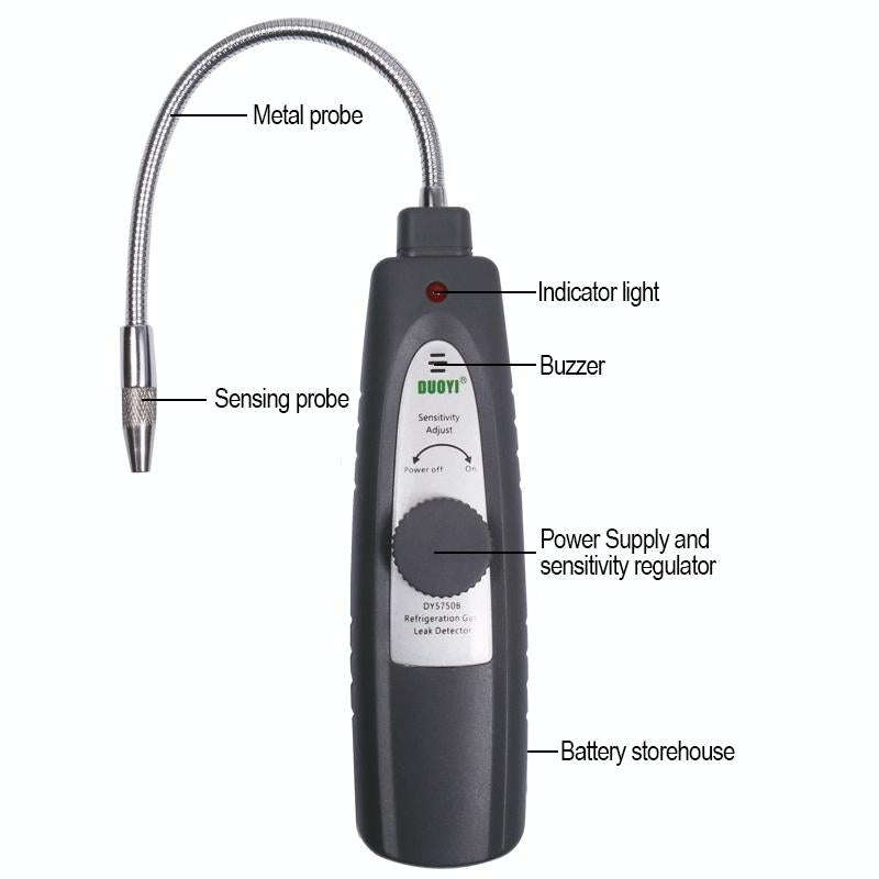 DUOYI DY5750B Car Air Conditioner Leak Detector