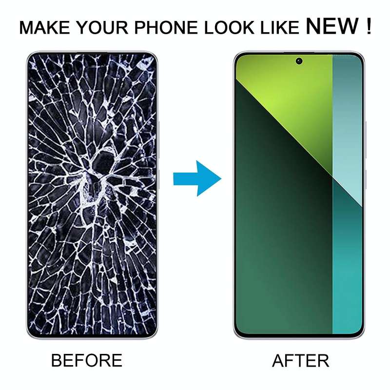 For Xiaomi Poco X6 Original AMOLED Material LCD Screen Digitizer Full Assembly with Frame (Blue)