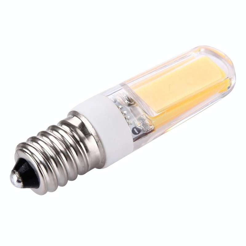 E14 3W 300LM COB LED Light , PC Material Dimmable for Halls / Office / Home, AC 220-240V(Warm White)