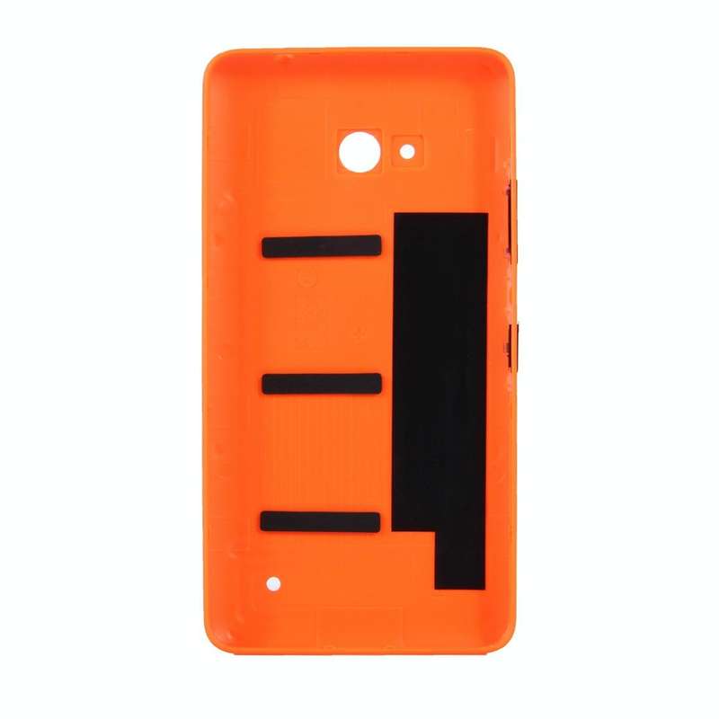 Frosted Surface Plastic Back Housing Cover for Microsoft Lumia 640 (Orange)