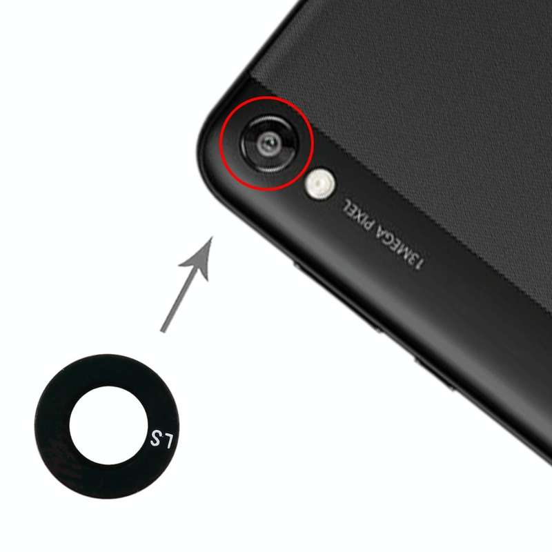 For Huawei Honor 8S / Play 3e 10pcs Original Back Camera Lens