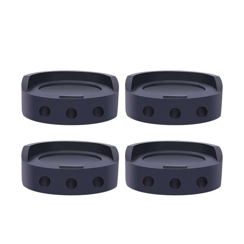 4pcs/set Refrigerator Base Rubber Anti-Sliding Pad Furniture Heightening Feet Pad