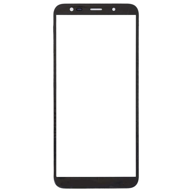 For Samsung Galaxy J6, J600F/DS, J600G/DS  10pcs Front Screen Outer Glass Lens (Black)
