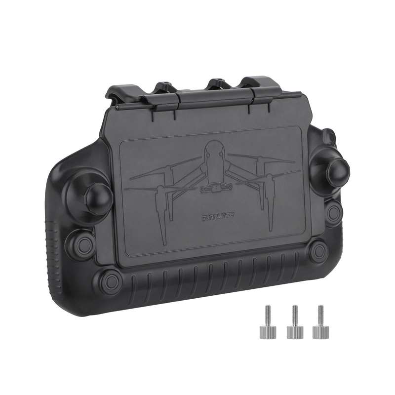 Sunnylife YK570 For DJI RC Plus Remote Control Protective Hood Plate Protective Cover(Black)