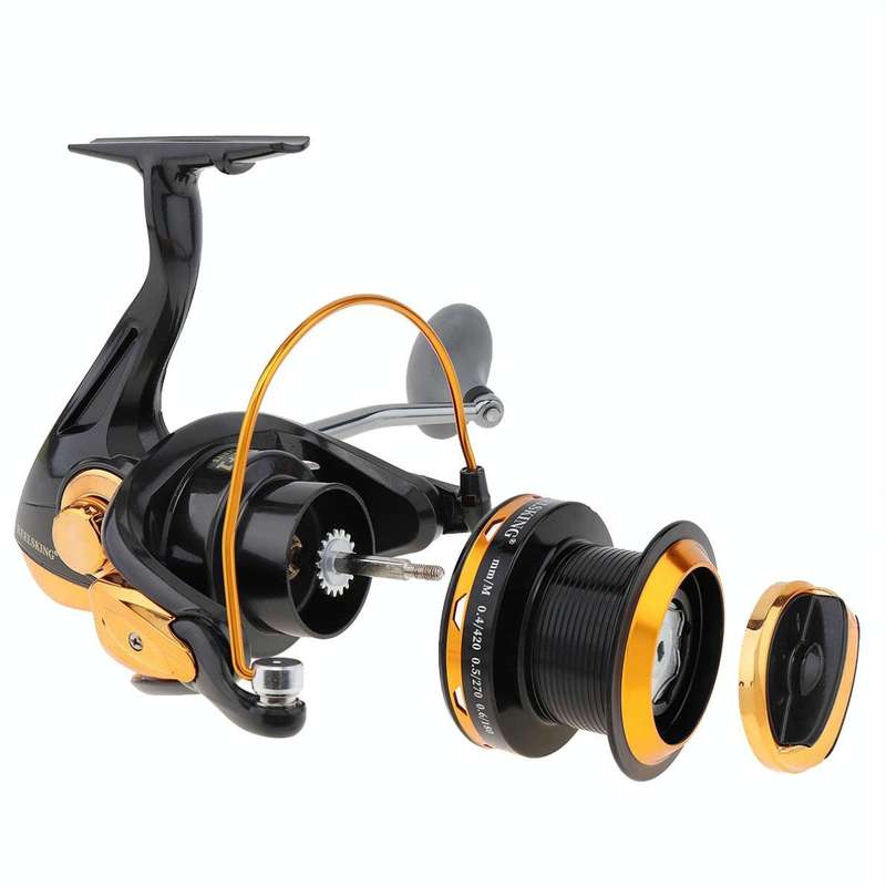 TF8000 Long-distance Casting Reel Large Gapless Sea Rod Fishing Reel Spinning Reel