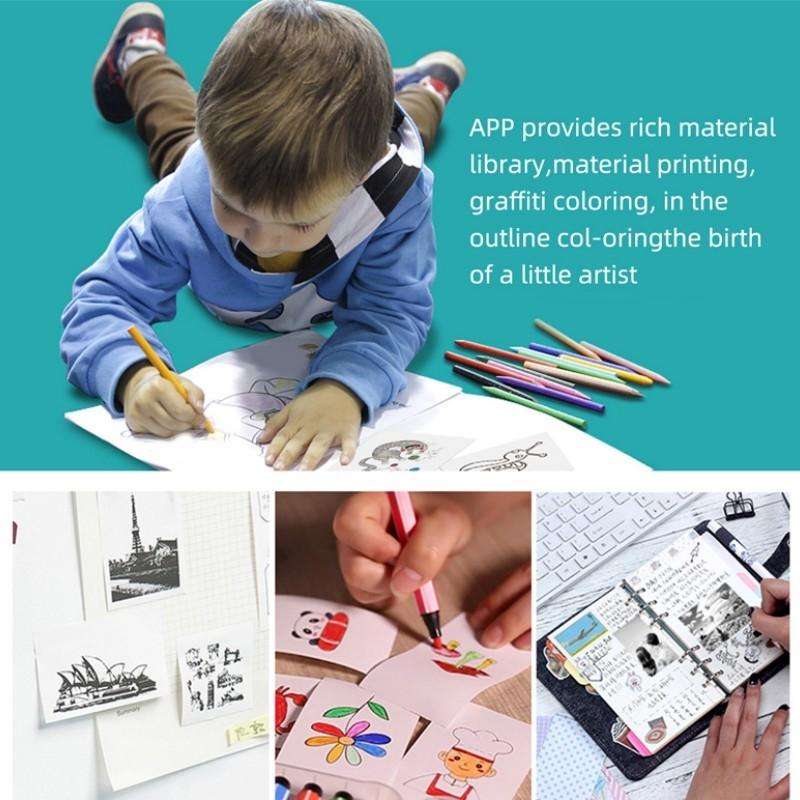 C20 Portable Multifunction Mini Printer Support OCR Text Scanning