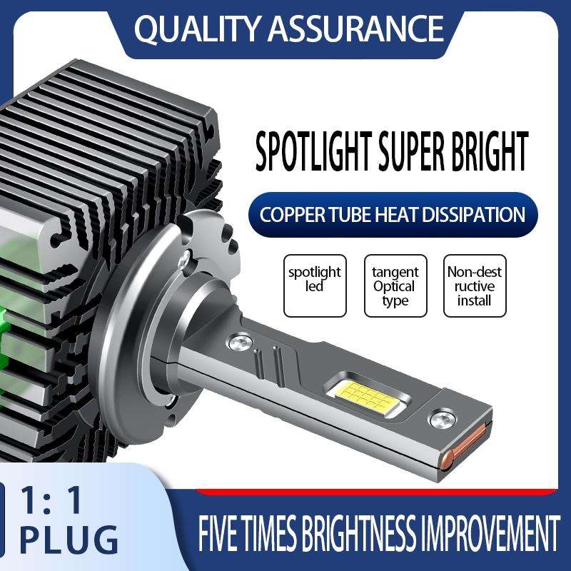 P15 1 Pair D1S / D1R DC10-32V / 35W / 6000K / 4000LM IP68 Waterproof Car LED Headlight