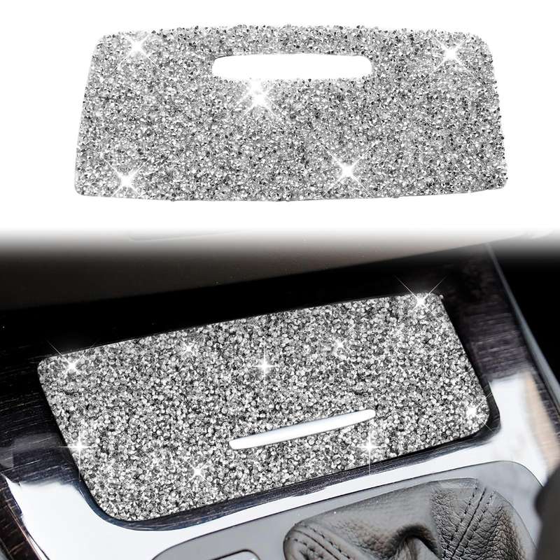 For BMW Series 3 E90 2005-2012 Car Ashtray Diamond Decoration Sticker, Left and Right Drive