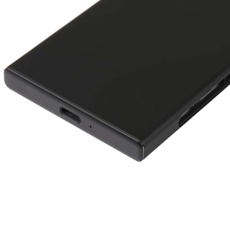 Original Battery Back Cover with Camera Lens Cover for Sony Xperia XZ1 Compact(Black)