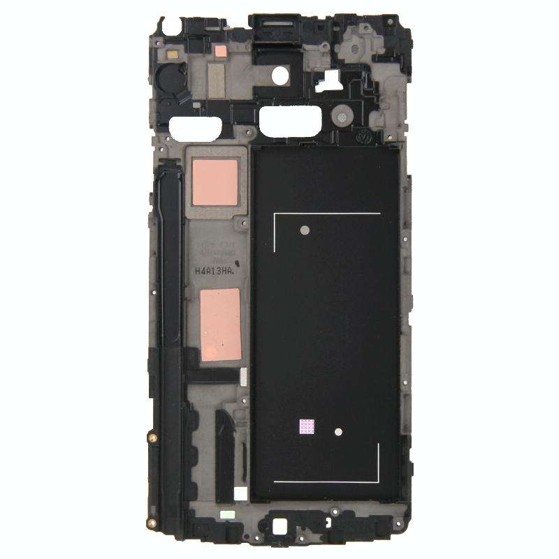 For Galaxy Note 4 / N910V Full Housing Cover (Front Housing LCD Frame Bezel Plate + Middle Frame ...