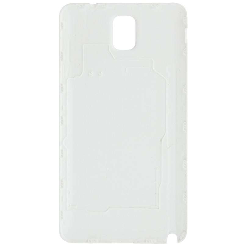For Galaxy Note III / N9000 Litchi Texture Original Plastic Battery Cover (White)