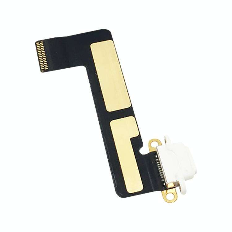 Tail Connector Charger Flex Cable for iPad mini 1 / 2 / 3(White)