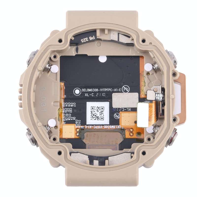 For Amazfit T-Rex Ultra Original LCD Screen Digitizer Full Assembly With Frame(Yellow)