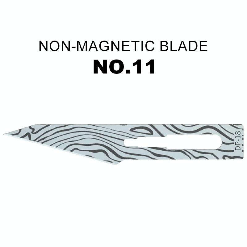 5pcs Mijing DP-18 Hand Polished Non-Magnetic NO.11 Blade