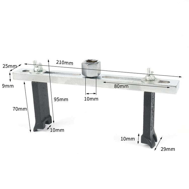 Adjustable Universal Fuel Tank Cap Removal Tool, Style: Corner Type