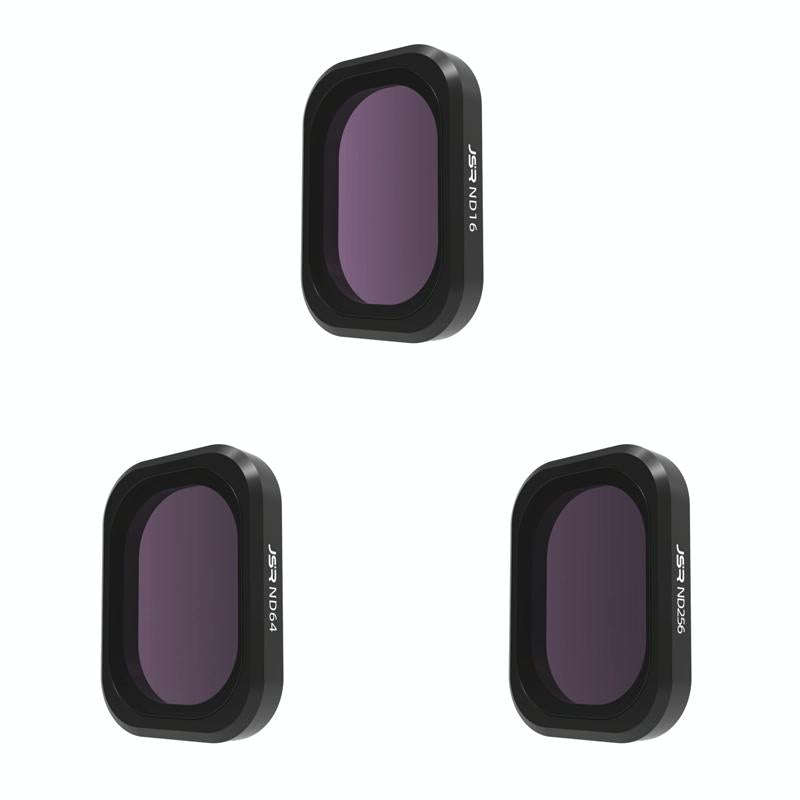 For DJI OSMO Pocket 3 JSR CB Series Camera Lens Filter, Filter:3 in 1 ND16/64/256