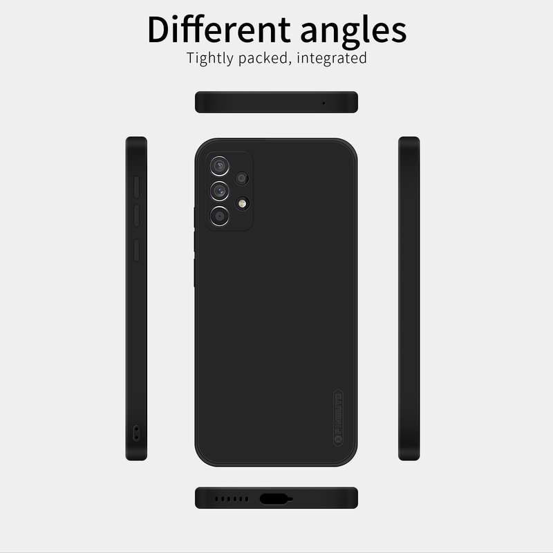 For Samsung Galaxy A53 5G PINWUYO Sense Series Liquid Silicone TPU Phone Case(Blue)