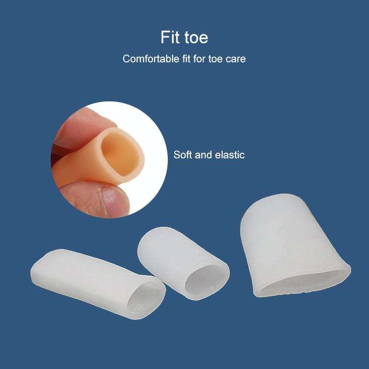 5 PCS Corn Toe Cover Finger Toe Care Set Color Random Delivry, Style:Closed S