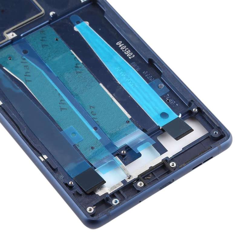 Front Housing LCD Frame Bezel Plate for Nokia 3 / TA-1020 TA-1028 TA-1032 TA-1038 (Blue)