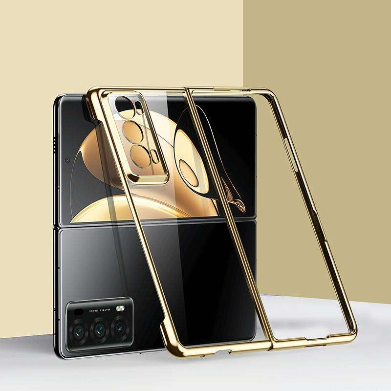 For Honor Magic V2 Ultra-thin Plating PC Phone Case(Gold)