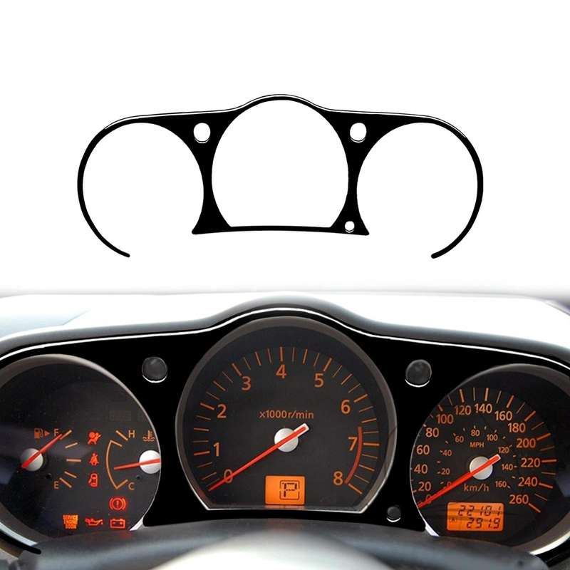 For Nissan 350Z 2003-2009 Car Speedometer Surround Decorative Stickers, Left and Right Drive Univ...
