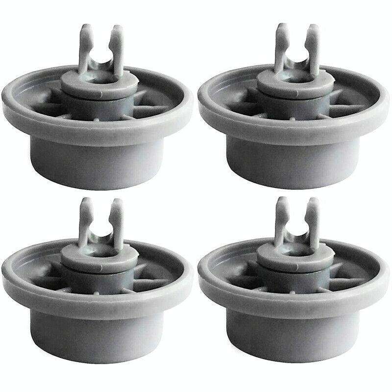 4 PCS Wheels for Bosch Siemens Neff 165314 Dishwasher Accessories(Light Grey)