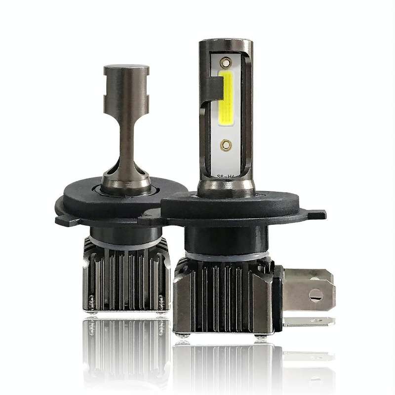 2 PCS M2 H4 DC9-36V 9.2W 6000K 1000LM Car LED Headlight Lamps