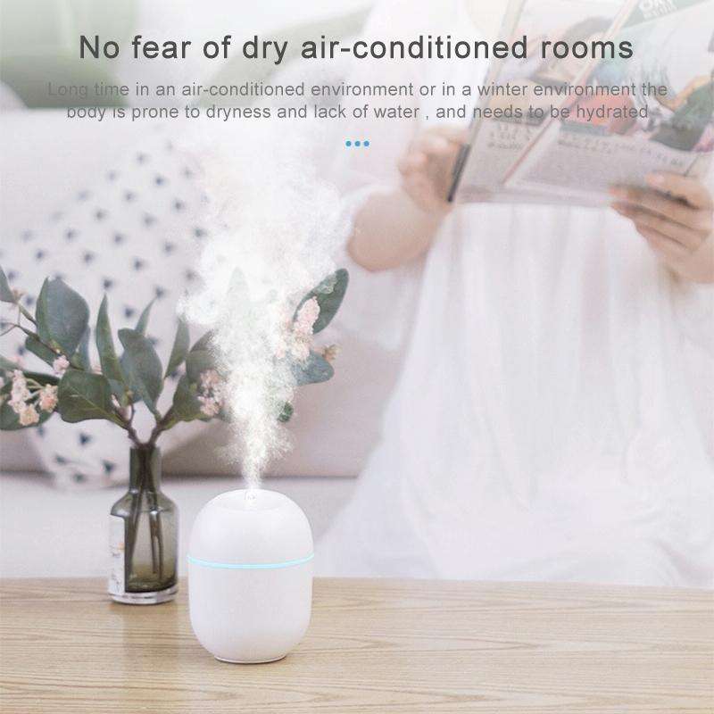 Disinfecting Humidifier USB Home Silent Bedroom Large Capacity Desktop Aroma Diffuser(Green)