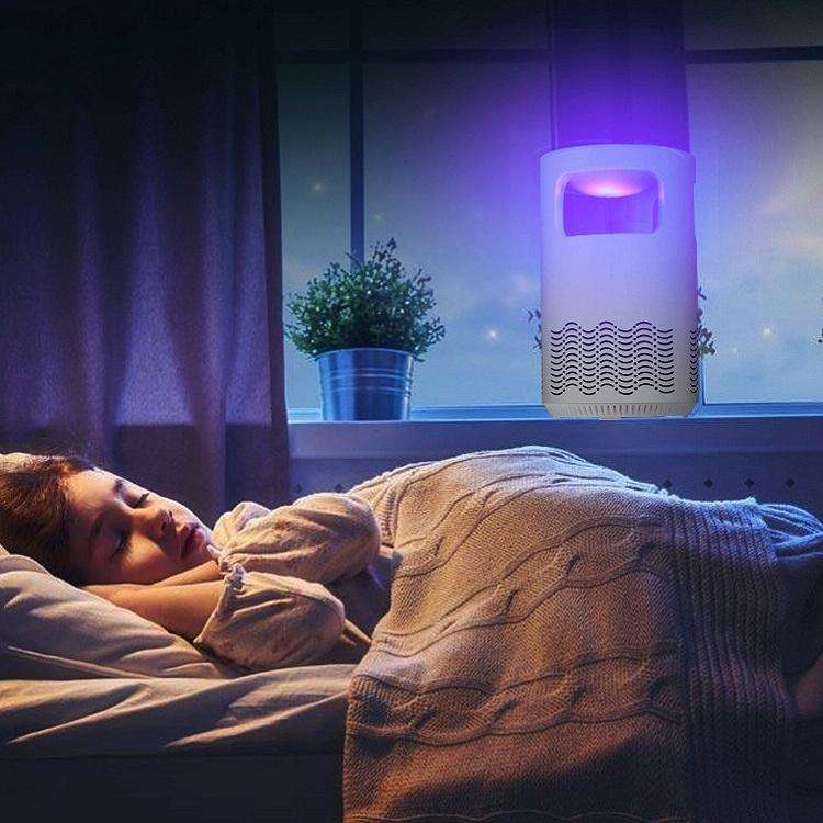 Household Mute Inhalation Photocatalyst USB Physical Mosquito Killer Small Q-White(USB Direct)